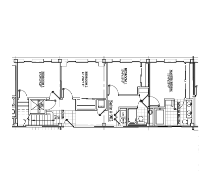 floorplan for penthouse_902_L