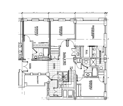 floorplan for penthouse_903_L
